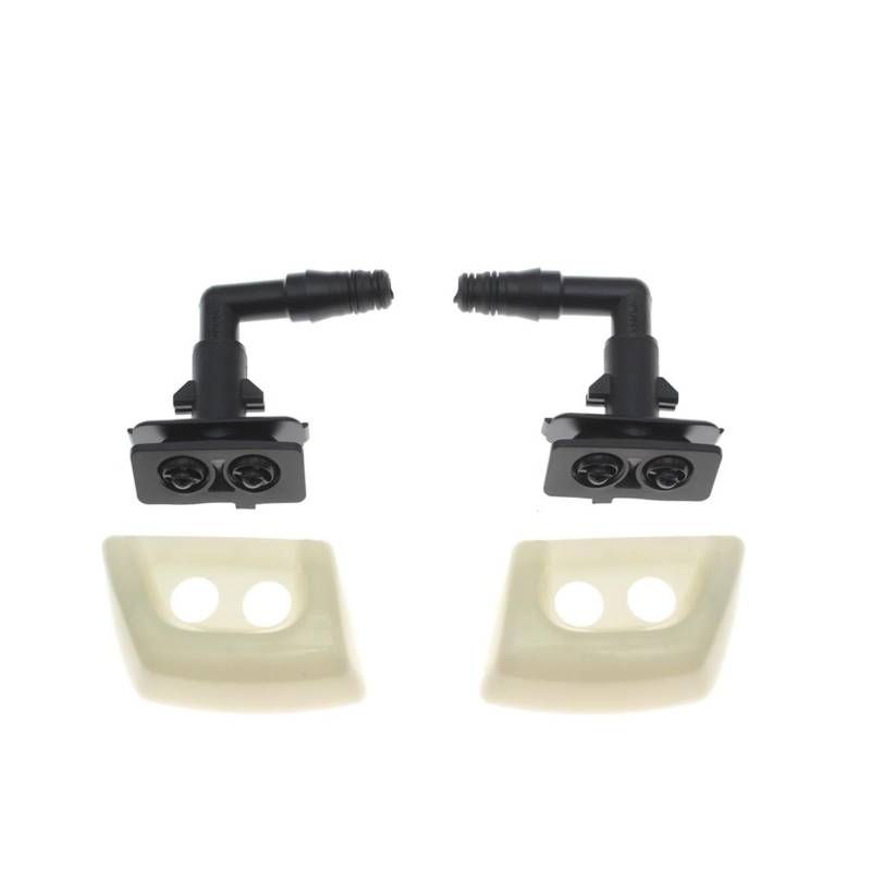 YYFHR Frontscheinwerfer-Waschmaschinenabdeckung, passend for LAND ROVER, Range Rover L322 2006–2009 DNJ500160 DNJ500170 Scheinwerfer-Sprühdüse Scheinwerfer-Reinigungssprühkopf(SET) von YYFHR