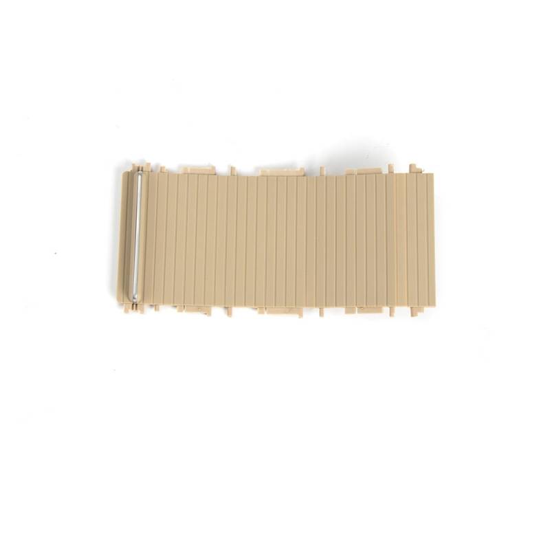YYFHR Getränkehalter-Rollo-Abdeckung, passend for 3er E46 1998-2005, Schiebeläden for die Mittelkonsole Aufrollbare Getränkehalter-Abdeckung(Beige) von YYFHR