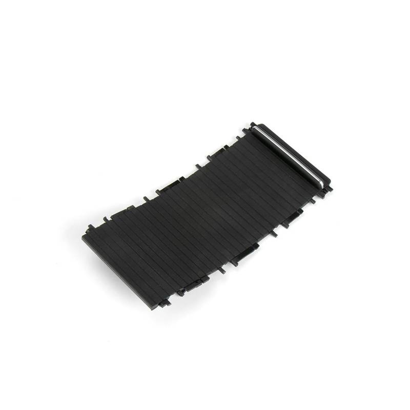 YYFHR Getränkehalter-Rollo-Abdeckung, passend for 3er E46 1998-2005, Schiebeläden for die Mittelkonsole Aufrollbare Getränkehalter-Abdeckung(Black) von YYFHR