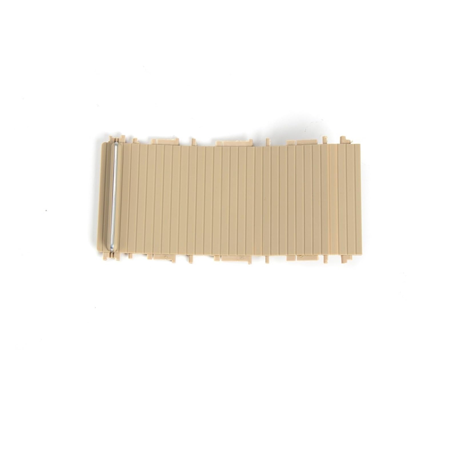YYFHR Getränkehalter-Rollo-Abdeckung, passend for 3er E46 1998-2005 51167038333 Schiebeläden for die Mittelkonsole Aufrollbare Getränkehalter-Abdeckung(Beige) von YYFHR