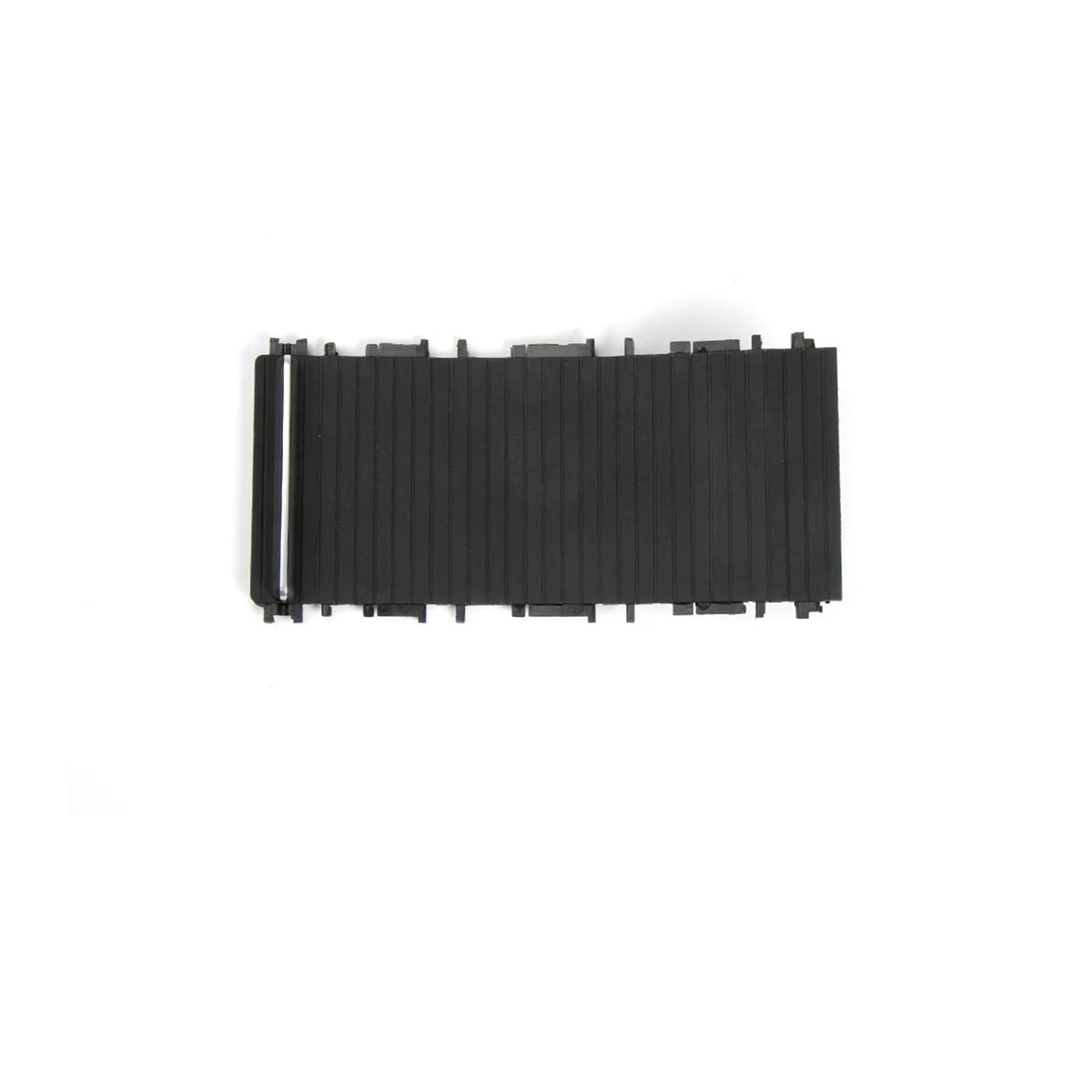 YYFHR Getränkehalter-Rollo-Abdeckung, passend for 3er E46 1998-2005 51167038333 Schiebeläden for die Mittelkonsole Aufrollbare Getränkehalter-Abdeckung(Black) von YYFHR