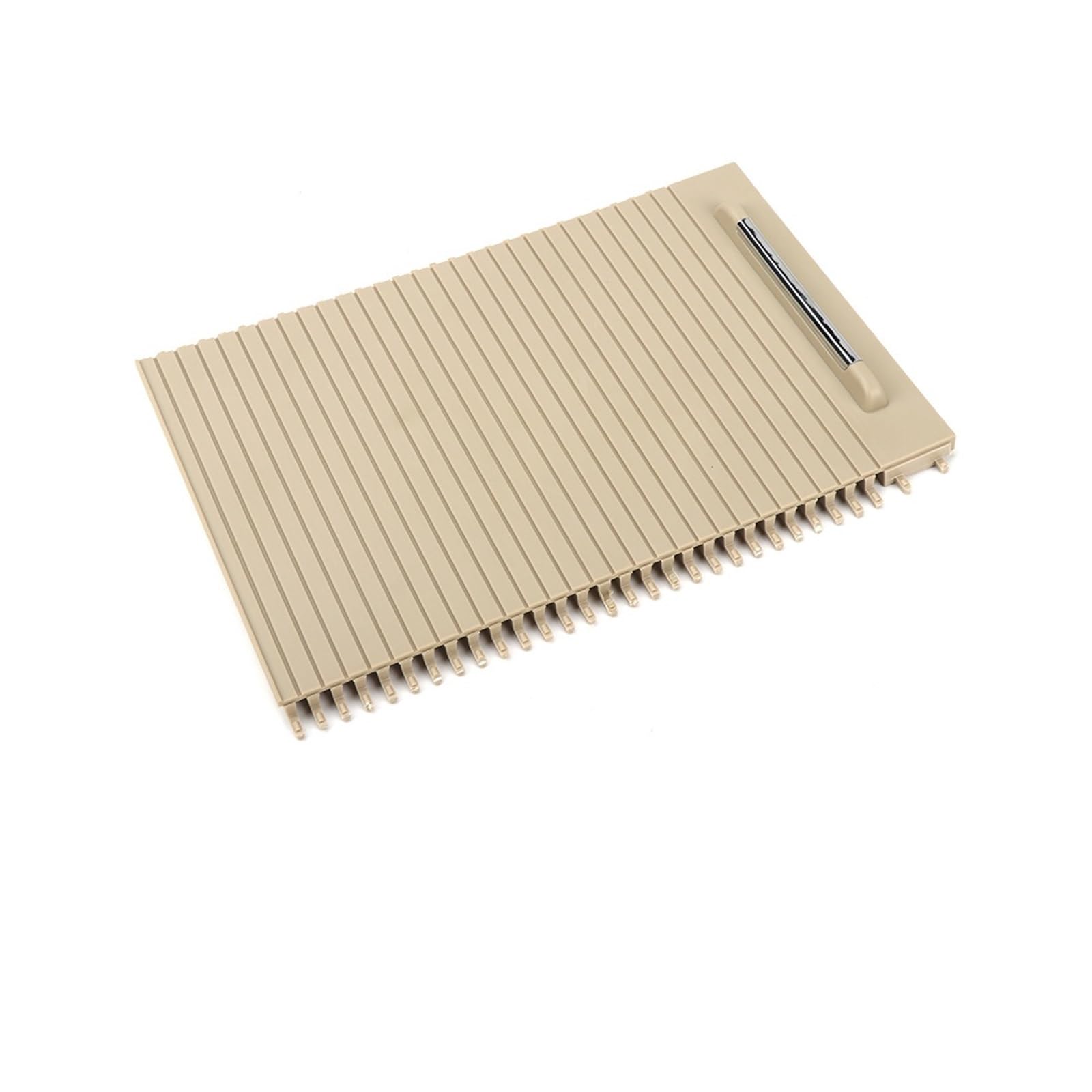 YYFHR Getränkehalter-Rollo-Abdeckung, passend for RE1 RE2 RE4 CRV 2007-2011 83412-SWJ01 Schiebeläden for die Armlehne der Mittelkonsole Aufrollbare Getränkehalter-Abdeckung(Beige) von YYFHR