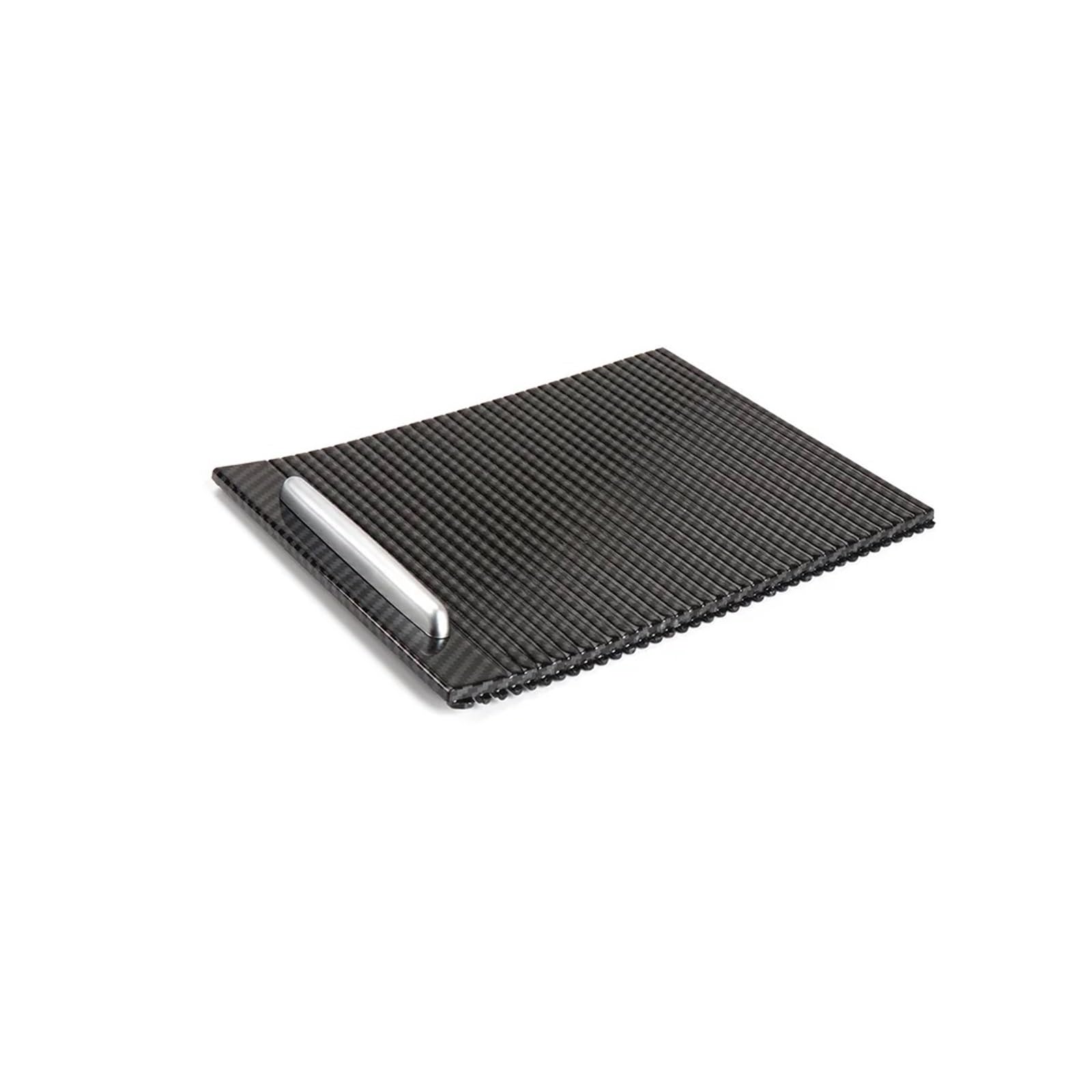 YYFHR Getränkehalter-Rollo-Abdeckung, passend for Volkswagen, passend for CC Passat B6 B7 3CD857503 Schiebeverschluss for die Mittelkonsole Aufrollbare Getränkehalter-Abdeckung(Carbon Fiber) von YYFHR