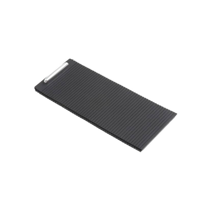 YYFHR Getränkehalter-Rollo-Abdeckung, passend for Volkswagen, passend for Tiguan, Sharan, Ersatz for die Schiebeläden der Mittelkonsole vorne im Auto Aufrollbare Getränkehalter-Abdeckung(Black) von YYFHR