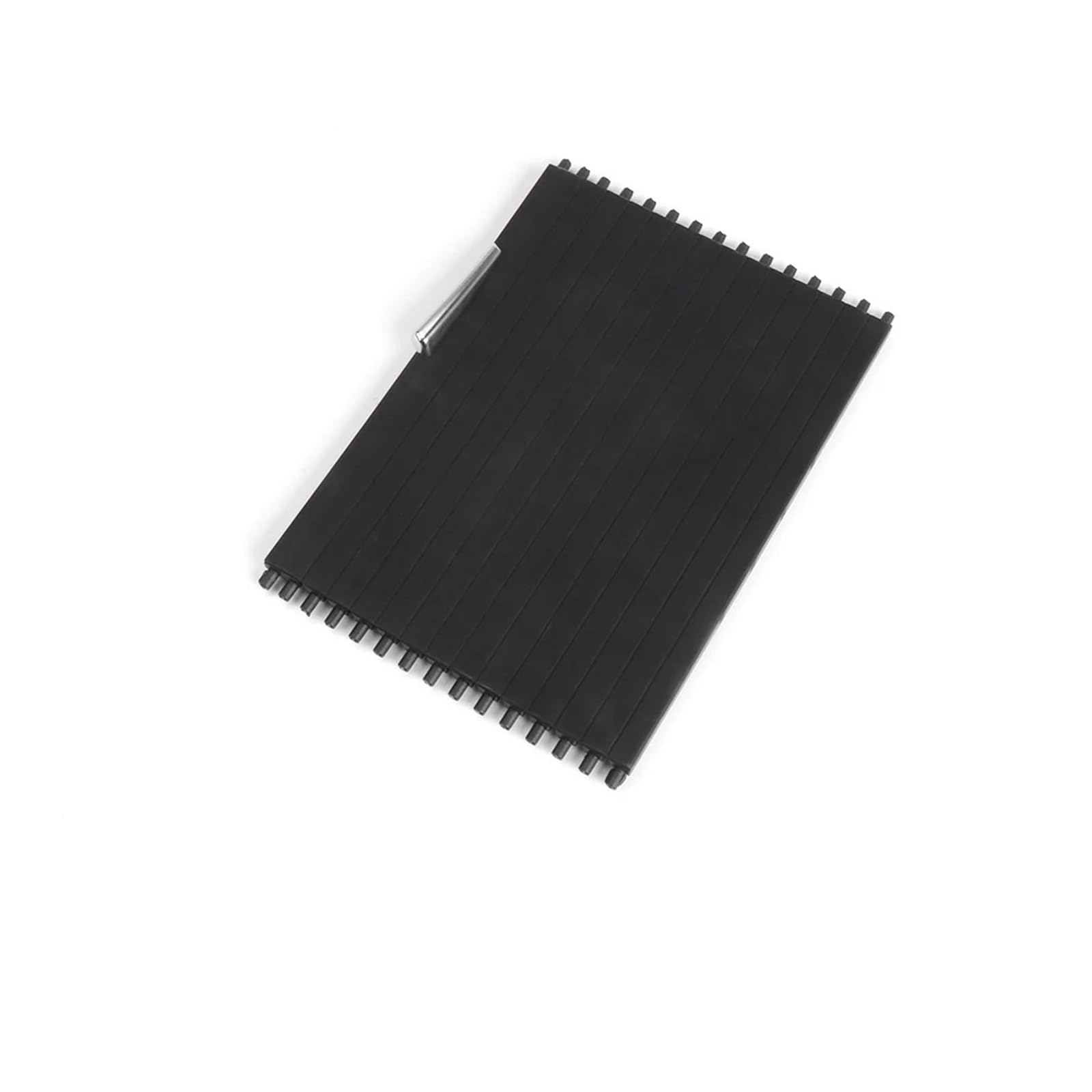 YYFHR Getränkehalter-Rollo-Abdeckung, passend for X5 E70 X6 E71 E72 2007–2014, Aufbewahrungsbox for die Mittelkonsole mit Reißverschluss Aufrollbare Getränkehalter-Abdeckung(Rear) von YYFHR
