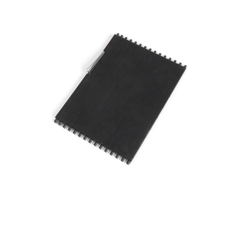 YYFHR Getränkehalter-Rollo-Abdeckung, passend for X5 E70 X6 E71 E72 2007–2014, Aufbewahrungsbox for die Mittelkonsole mit Reißverschluss Aufrollbare Getränkehalter-Abdeckung(Rear) von YYFHR