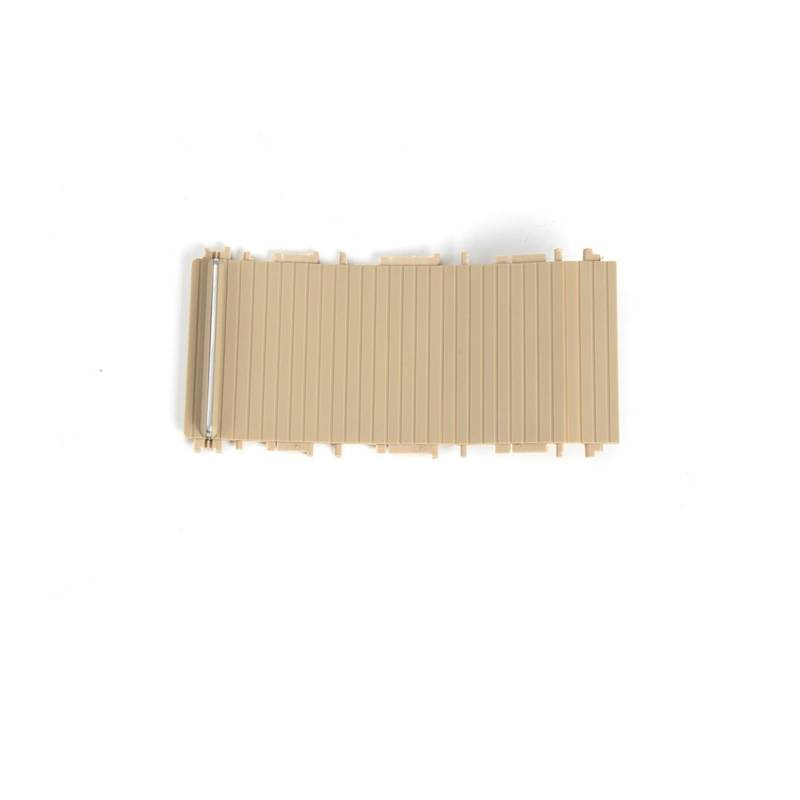 YYFHR Getränkehalter-Rolloabdeckung, passend for 3er E46 1998-2005, Ersatz der Mittelkonsolen-Rollläden Aufrollbare Getränkehalter-Abdeckung(Beige) von YYFHR