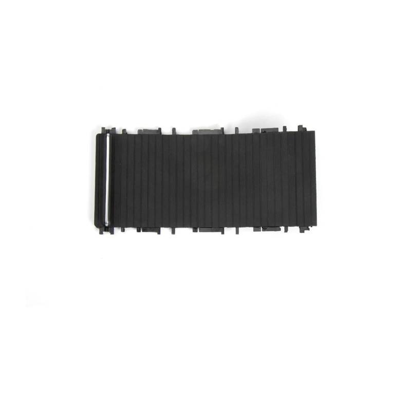 YYFHR Getränkehalter-Rolloabdeckung, passend for 3er E46 1998-2005, Ersatz der Mittelkonsolen-Rollläden Aufrollbare Getränkehalter-Abdeckung(Black) von YYFHR