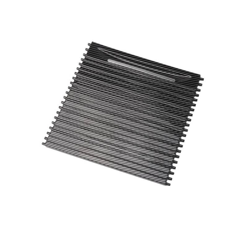 YYFHR Getränkehalter-Schieberollo-Abdeckung, passend for X5 X6 F15 F16 51169251973 Autozubehör Konsolen-Center-Getränke-Wasserverschluss Aufrollbare Getränkehalter-Abdeckung(Carbon Fiber) von YYFHR