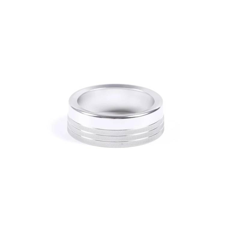 YYFHR Getriebe Shift Schalter Knopf Abdeckung Ring Trim Fit for Ford Maverick 2022-2025 Abdeckung für Klimaanlagenknopf(Silver) von YYFHR