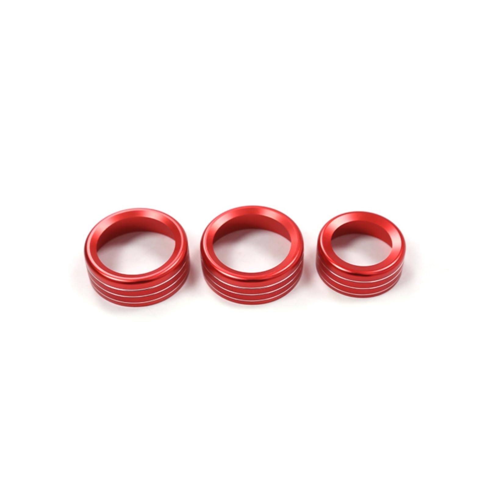 YYFHR Klimaanlage Knopf Abdeckung Control Schalter Fit for Alfa Romeo Stelvio Giulia 2017-2020 Abdeckung für Klimaanlagenknopf(Red) von YYFHR