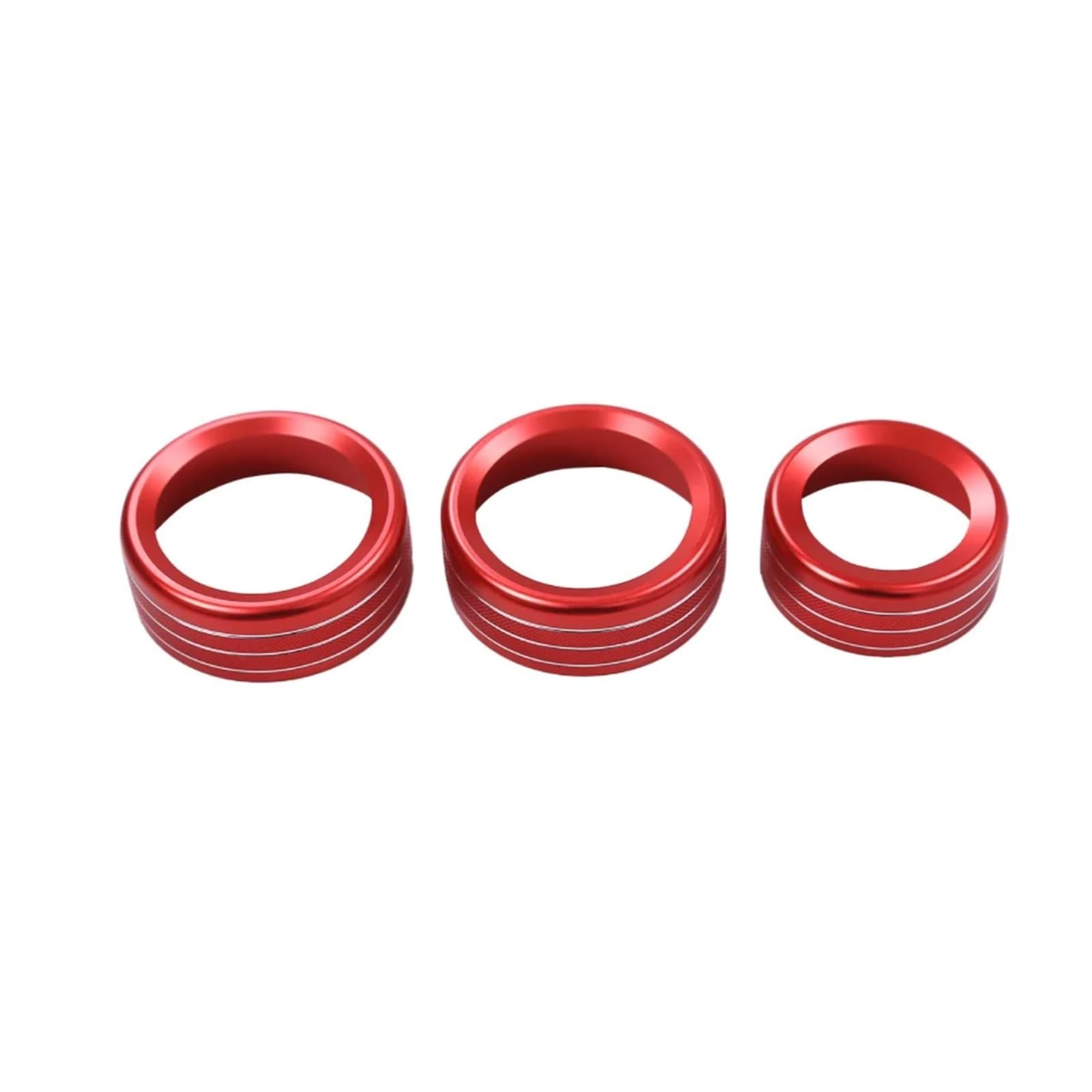 YYFHR Klimaanlage Schalter Knopf Knopf Fit for Alfa Romeo Stelvio Giulia 2017-2020 Abdeckung für Klimaanlagenknopf(Red) von YYFHR