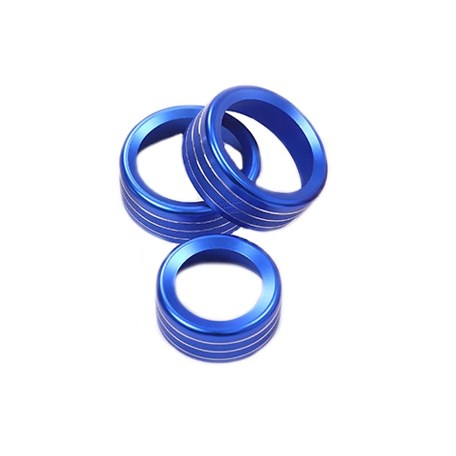 YYFHR Klimaanlage Schalter Knopf Ring Abdeckung Trim Fit for Alfa Romeo Giulia 2017-2020 Abdeckung für Klimaanlagenknopf(Blue) von YYFHR