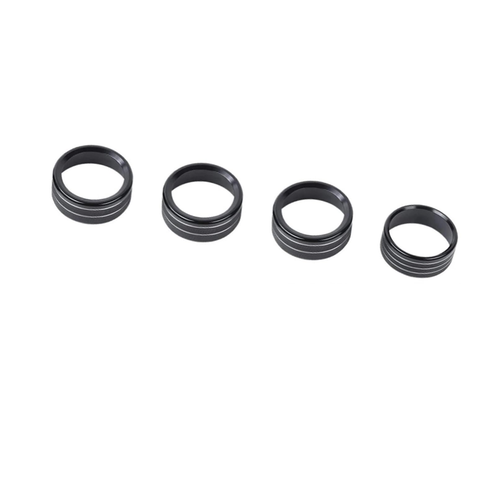 YYFHR Klimaanlage Scheinwerfer Schalter Knopf Fit for Jeep Wrangler JL JLU 2018-2025 Abdeckung für Klimaanlagenknopf(Black) von YYFHR
