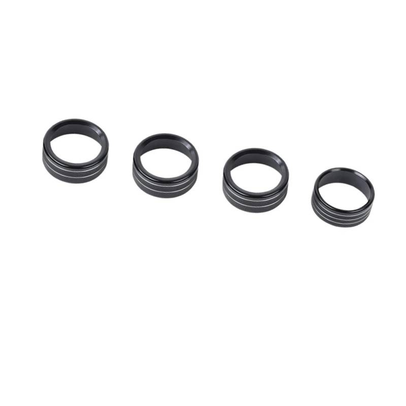 YYFHR Klimaanlage Scheinwerfer Schalter Knopf Fit for Jeep Wrangler JL JLU 2018-2025 Abdeckung für Klimaanlagenknopf(Black) von YYFHR