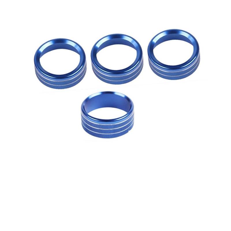 YYFHR Klimaanlage Scheinwerfer Schalter Knopf Fit for Jeep Wrangler JL JLU 2018-2025 Abdeckung für Klimaanlagenknopf(Blue) von YYFHR