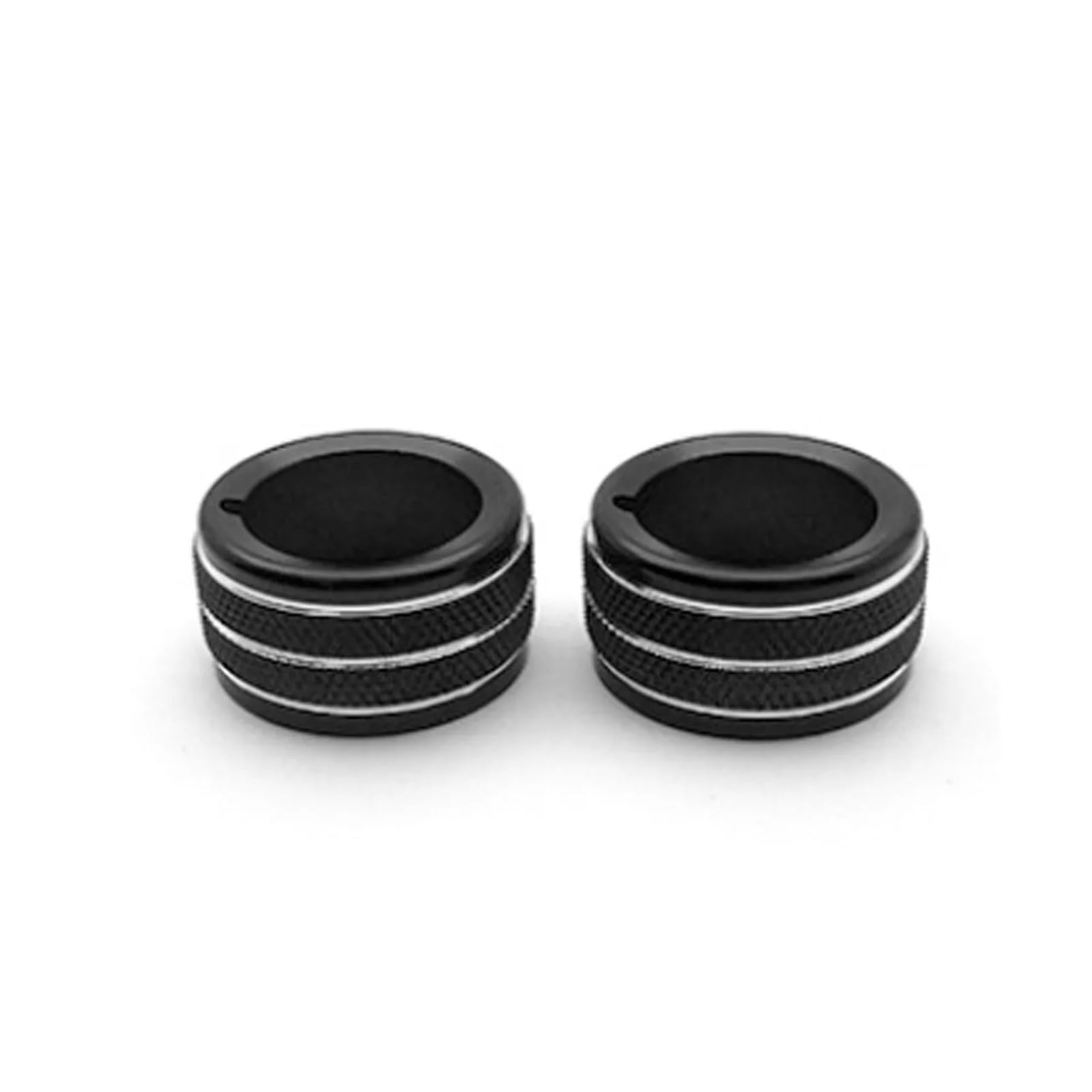 YYFHR Klimaanlage Vent Outlet Schalter Knopf Fit for Toyota GR86 Fit for Subaru BRZ 2022-2024 Abdeckung für Klimaanlagenknopf(Black Knob Cover) von YYFHR