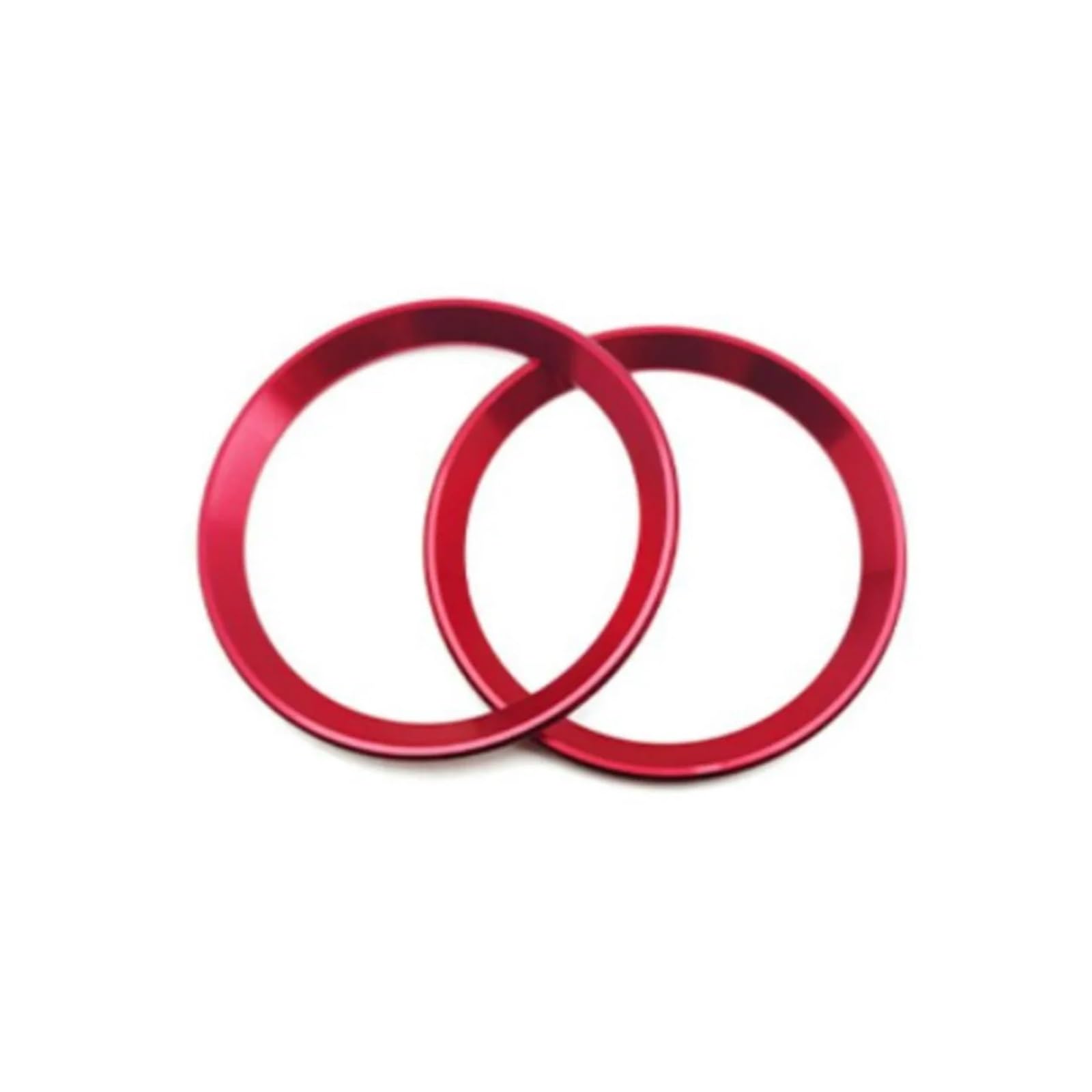 YYFHR Klimaanlage Vent Outlet Schalter Knopf Fit for Toyota GR86 Fit for Subaru BRZ 2022-2024 Abdeckung für Klimaanlagenknopf(Red Ring) von YYFHR