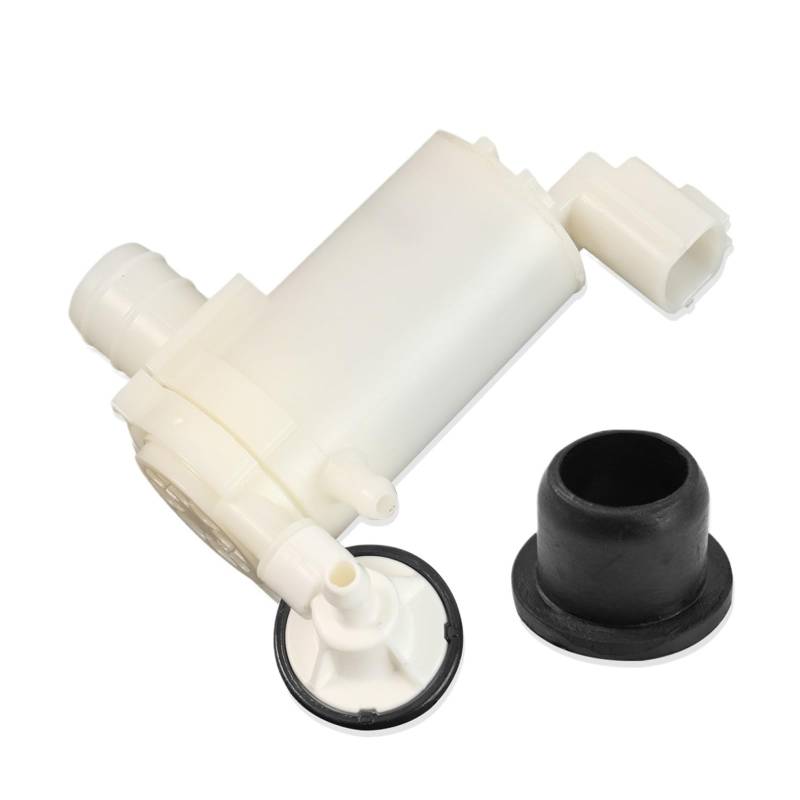 YYFHR Scheibenwischer-Waschpumpe, passend for Mazda2, Demio 2007-2014 D65167482A Wischermotor for die Windschutzscheibe mit Tülle Scheibensprühpumpe von YYFHR