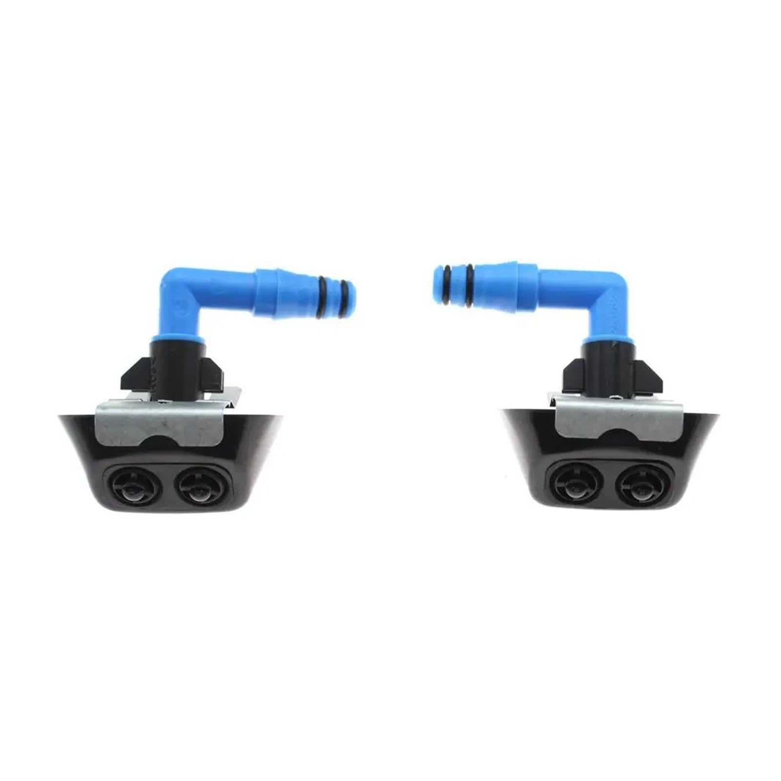 YYFHR Scheinwerferwaschdüse, passend for SAAB, 9-3 93 2003–2011 12803973 12803972 12805260 Sprühantrieb for die Reinigung der Frontscheinwerferpumpe Scheinwerfer-Reinigungssprühkopf(SET) von YYFHR