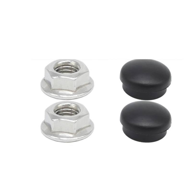 YYFHR Wischerarmmutter, Schraubkappe, Bolzen, Kipphebelabdeckung, passend for VW, passend for Passat B5 B6 B7 B8 1994–2018 Frontscheibenwischerkappe(1 Kit) von YYFHR