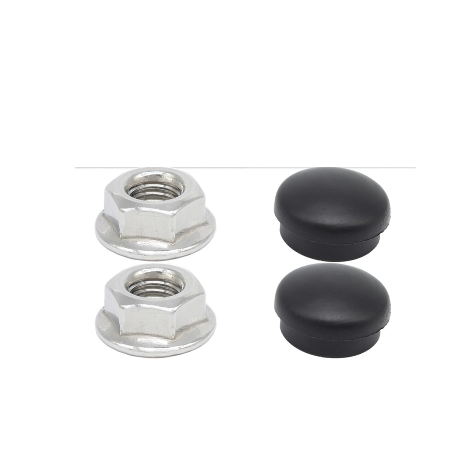 YYFHR Wischerarmmutter-Schraubenkappe, Kipphebelabdeckung, passend for VW, passend for Transporter T4 T5 T6 2000–2018 Frontscheibenwischerkappe(1 Kit) von YYFHR
