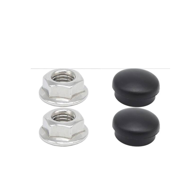 YYFHR Wischerarmmutter-Schraubenkappe, Kipphebelabdeckung, passend for VW, passend for Transporter T4 T5 T6 2000–2018 Frontscheibenwischerkappe(1 Kit) von YYFHR
