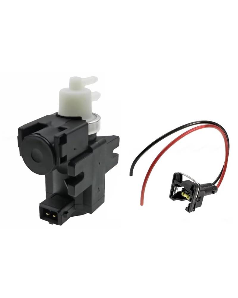 Ladedruckregelventil Für SsangYong D20 D27 Kyron Rodius Stavic Für Rexton Actyon 6655403897 6655403797 Turbolader Magnetventil Vakuum Modulator Turbo Ladedruck Magnetventil(Valve and Plug) von YYGGWL