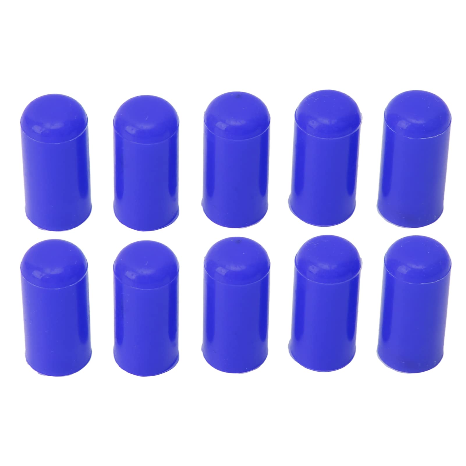 Endstopfen für Ansaug-Unterdruckschlauch, Silikon, 6 mm, Ansaug-Unterdruckschlauch-Kappe, flexibel, robust zum Schutz(Blau) von YYQTGG
