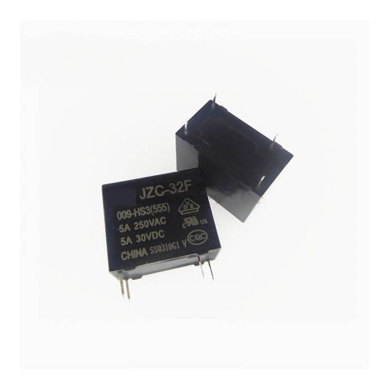 50PCS Power relays HF32F JZC-32F-009-HS3 9V 5A 250VAC 4PIN relay YYVFLAUX von YYVFLAUX