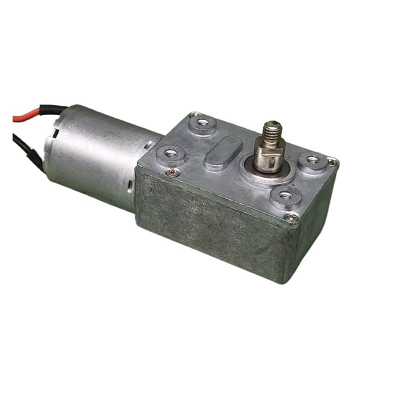 DC 12V-24V 2.5RPM-4.5RPM Slow Speed Reduction Gearbox electronic starter Large Torque 370 Turbo Worm Gear electronic starter Screw Shaft YYVFLAUX von YYVFLAUX