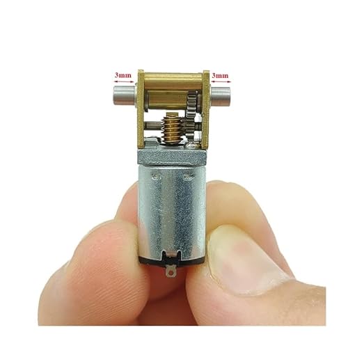 N20 Dual Shaft Gear electronic starter DC 3V 3.7V 5V 850RPM D-Shaft Large Torque Turbo Worm Full Metal Gear Box Reduction electronic starter YYVFLAUX N20 Dual Shaft Gear electronic starter DC 3V 3.7V 5V 850RPM D-Shaft Large Torque Turbo Worm Full Metal Gear Box Reduction electronic starter YYVFLAUX von YYVFLAUX