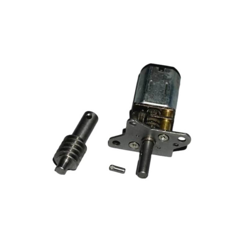 N20 Precision Gear electronic starter 3V-6V All-Metal Gear Folding Landing Gear Worm Gear electronic starter 1:300 Deceleration Ratio YYVFLAUX von YYVFLAUX