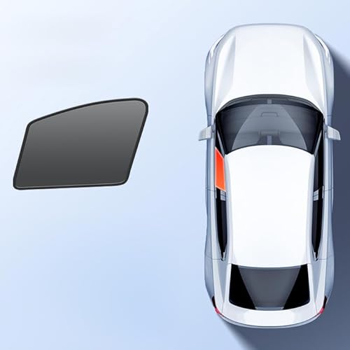 Magnetischer Sonnenschutz für Autoseitenfenster, Moskitonetz und Sonnenschutz für BMW 3 Series 2010-2025-Batterien,1 Front Side Window [Note Model + Year] von YYuINbi