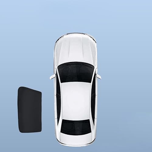 Magnetischer Sonnenschutz für Autoseitenfenster, Moskitonetz und Sonnenschutz für BMW X1-Batterien, 1 Piece on The Rear Side von YYuINbi