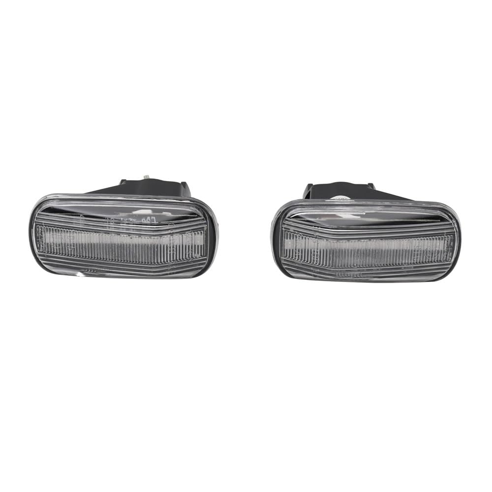 YZADSXCL 2 stücke Dynamische Fender Blinker Licht Seite Marker Lampe for CRV for Accord for Civic for Stadt for Fit for Jazz for Stream HRV S2000 for Odyssey(Crystal) von YZADSXCL