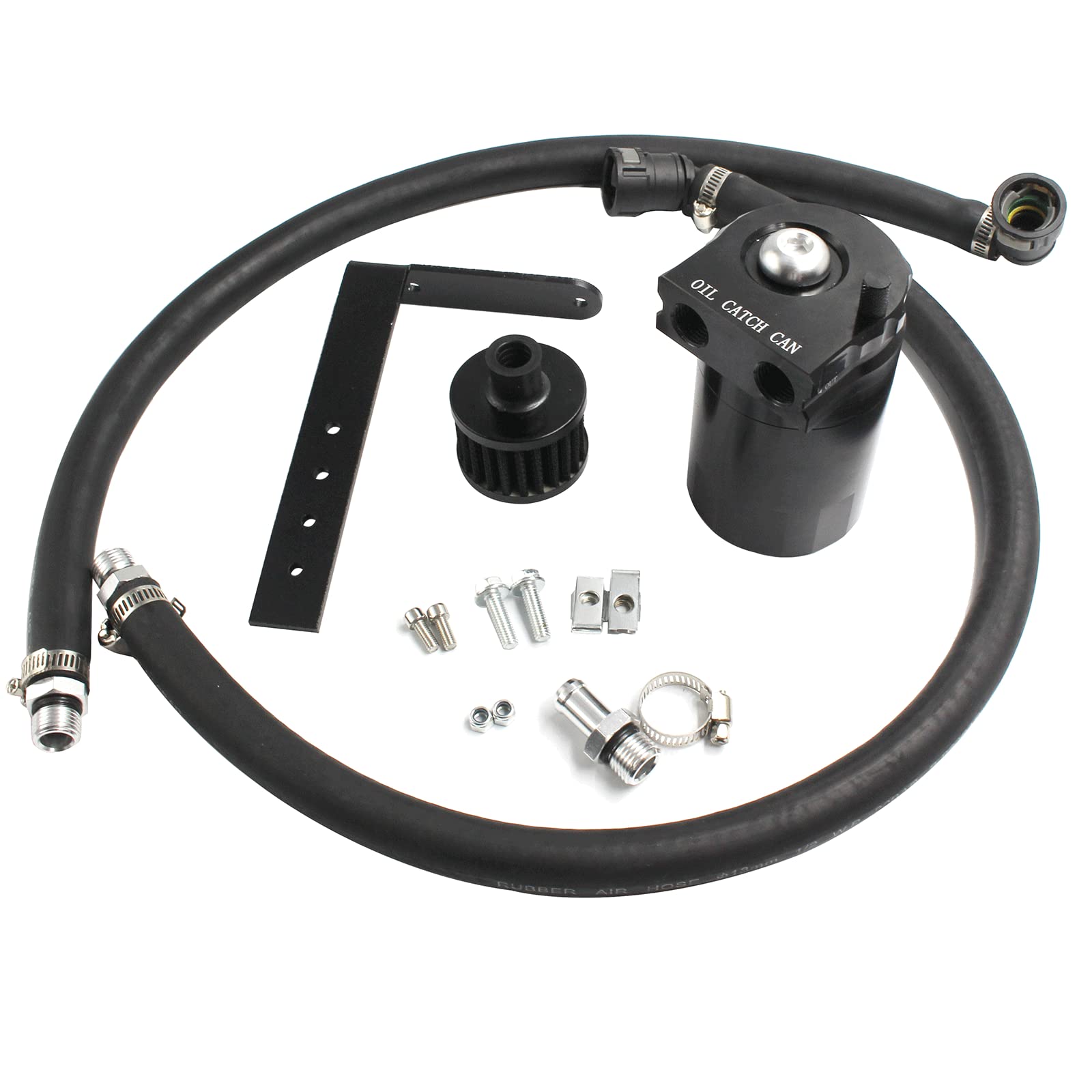 Ölfangkanne Beifahrerseite Ölabscheider Tank mit Entlüftungsfilter kompatibel mit Ford F150 5.0L/2.7EB/3.5EB 2011-2021, Raptor 3.5L Ecoboost 2017-2021, Expedition 3.5L EcoBoost 2018-2021 Ölfangkanne Beifahrerseite Ölabscheider Tank mit Entlüftungsfilter kompatibel mit Ford F150 5.0L/2.7EB/3.5EB 2011-2021, Raptor 3.5L Ecoboost 2017-2021, Expedition 3.5L EcoBoost 2018-2021 von YZQPNB
