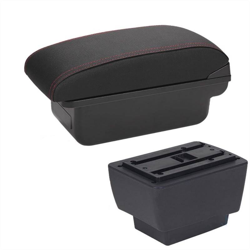 YZSM Armlehne Auto Armlehnenbox Nachrüstteile Aufbewahrungsbox Autozubehör Für Skoda Für Fabia 3 Für Combi 2015-2020 Autodekoration (Color : A1) von YZSM