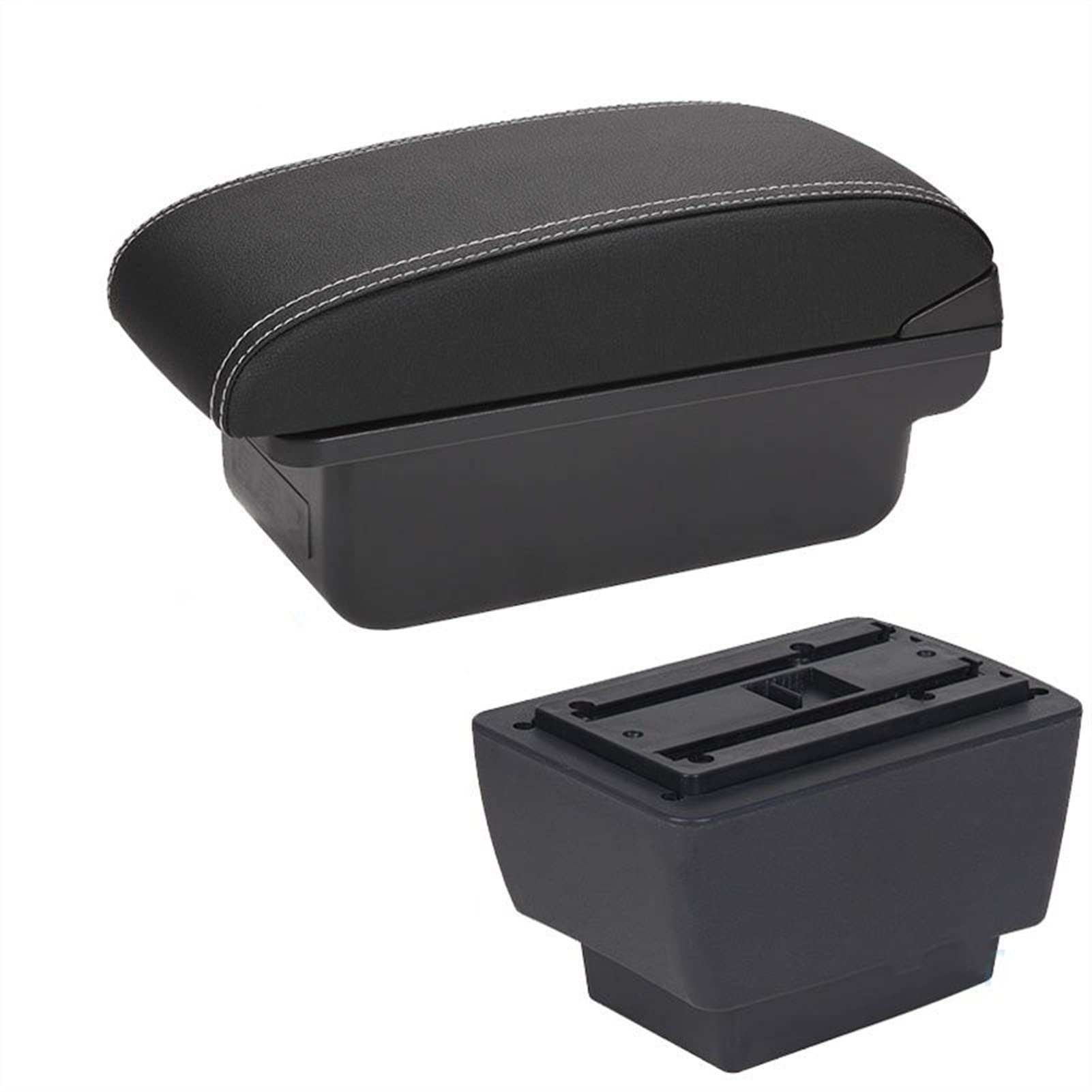 YZSM Armlehne Auto Armlehnenbox Nachrüstteile Aufbewahrungsbox Autozubehör Für Skoda Für Fabia 3 Für Combi 2015-2020 Autodekoration (Color : A3) von YZSM