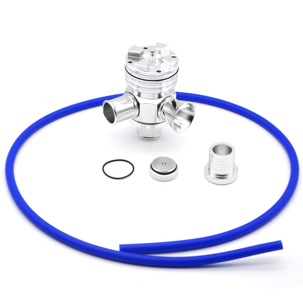 Boost Ventil,Turbo Blow Off Valve Aluminium-Abblasendeventil(Silver) von YZWHKJ
