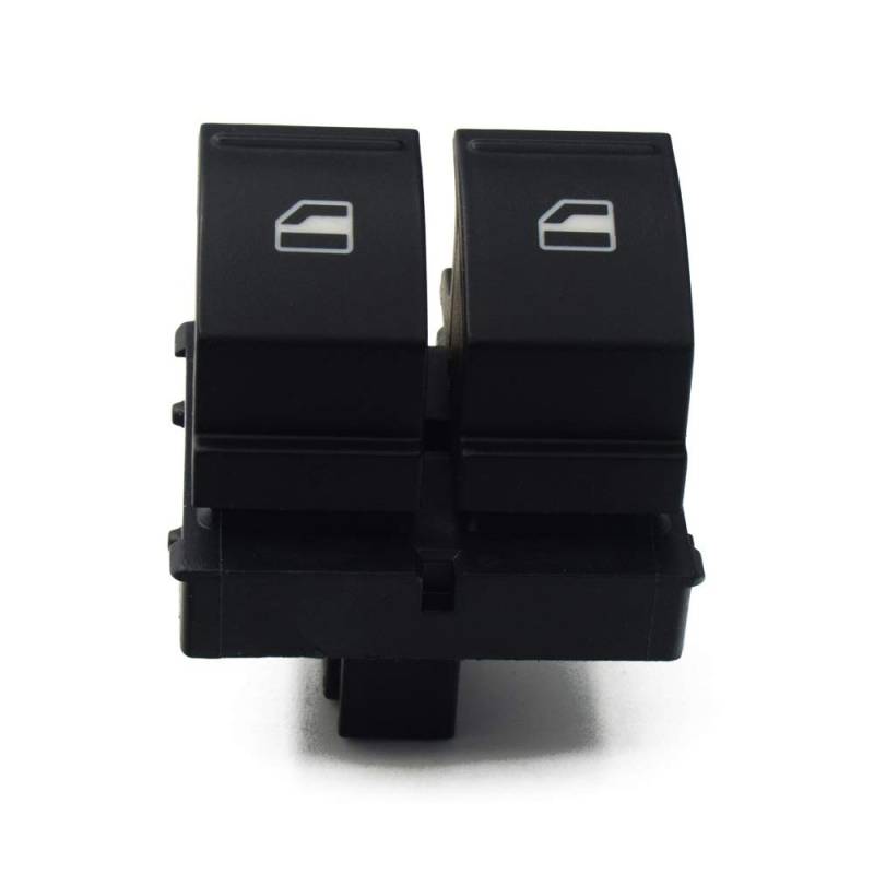 Fensterheber Schalter,Fensterhebersteuerung Elektrische Fensterschalter fit verwendung für Volkswagen Caddy 2K EOS Golf 5 6 GTI Passat B6 CC Seat Ibiza Leon Altea Toled 1k3 959 857A von YZWHKJ