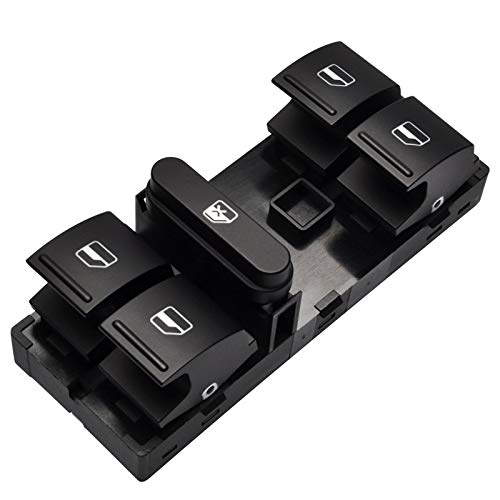 Fensterheber Schalter,Fensterhebersteuerung Elektrische Power Master Window Switch Button fit verwendung Passend für VW Golf 5 Golf 6 Jetta MK5 MK6 Touran Passat B6 B7 1K4959857b Fensterheber Schalter,Fensterhebersteuerung Elektrische Power Master Window Switch Button fit verwendung Passend für VW Golf 5 Golf 6 Jetta MK5 MK6 Touran Passat B6 B7 1K4959857b von YZWHKJ