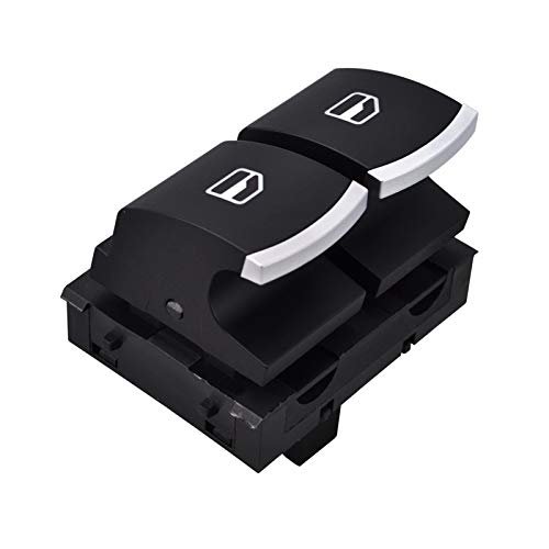 Fensterheber Schalter,Fensterhebersteuerung Elektrische Stromfenster-Steuerschalter-Schaltfläche OE 5K3 959 857 A Passend für VW EOS Golf MK5 MK6 GTI 2 Tür Scirocco Polo Fensterheber Schalter,Fensterhebersteuerung Elektrische Stromfenster-Steuerschalter-Schaltfläche OE 5K3 959 857 A Passend für VW EOS Golf MK5 MK6 GTI 2 Tür Scirocco Polo von YZWHKJ