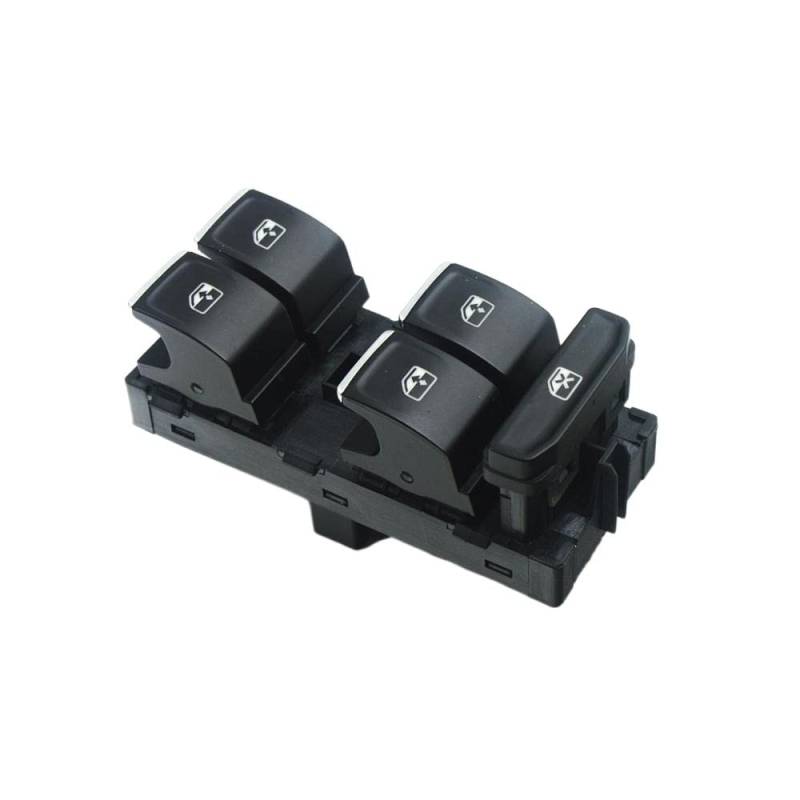 Fensterheber Schalter,Fensterhebersteuerung Leistungsfenster Switch Control-Taste fit verwendung für Volkswagen VW Golf MK7 Passat B8 Touran 2014 2015 2016 2017 2018 OE: 5G0959857A(Chrome) von YZWHKJ