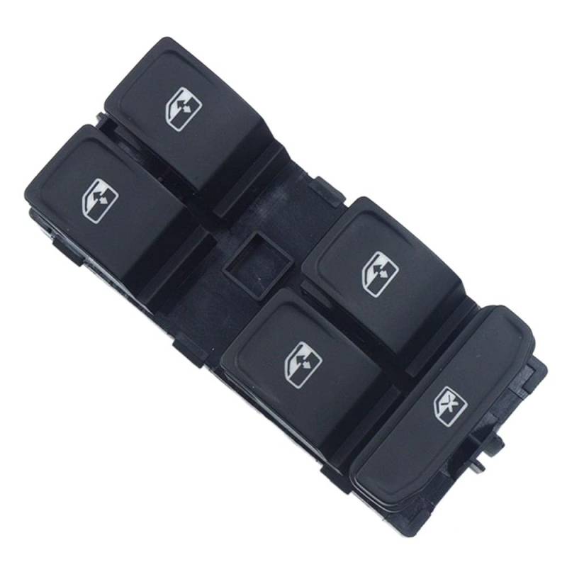 Fensterheber Schalter,Fensterhebersteuerung Leistungsfenster Switch Control-Taste fit verwendung für Volkswagen VW Golf MK7 Passat B8 Touran 2014 2015 2016 2017 2018 OE: 5G0959857A(Without Chrome) von YZWHKJ
