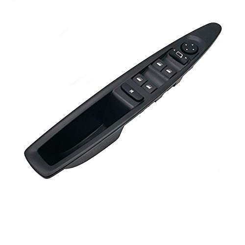 Fensterheber Schalter,Fensterhebersteuerung Passend für Citroen C4 Window Switch Power Window Regler Control Switch-Taste mit Panel 2004 bis 2010 Zubehör vorne Links(Manual Rearview) von YZWHKJ