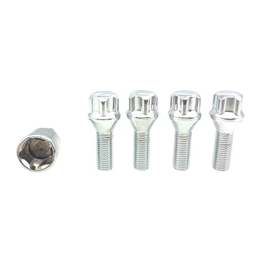Radschrauben,Radmuttern 1 Satz M12 1,5 Radsicherungsbolzen Reifen Diebstahlsicherungsschrauben Mutter passend for BMW E39 E46 Z8 E52 Z4 E85 E60 E61 E62 E63 E64 Radschrauben,Radmuttern 1 Satz M12 1,5 Radsicherungsbolzen Reifen Diebstahlsicherungsschrauben Mutter passend for BMW E39 E46 Z8 E52 Z4 E85 E60 E61 E62 E63 E64 von YZWHKJ