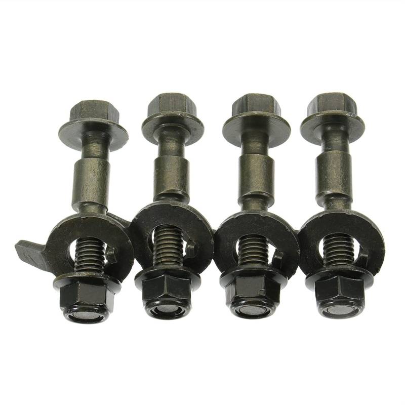 Radschrauben,Radmuttern 4 Teile/Satz 12mm Radausrichtung Camber Bolzen 10.9 Exzenter Einstellung Schraube Auto Reparaturwerkzeuge von YZWHKJ