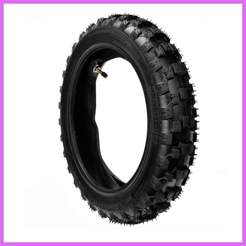 Schlauch,Motorradschlauch Gummi-Motorrad-Reifen Schlauch Set 2,50-10 Reifen Tasche Durable Thick Rad Motorradreifen for PW50 PW50 von YZWHKJ