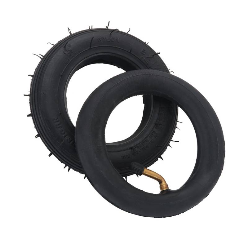 Schlauch,Motorradschlauch Motorrad 6 * 1 1/4 6 Zoll Schlauch Außenreifen for Inflation Rad Rollstuhl Pneumatic Gas Elektro Scooter 6x1 1/4(Out and Inner) von YZWHKJ